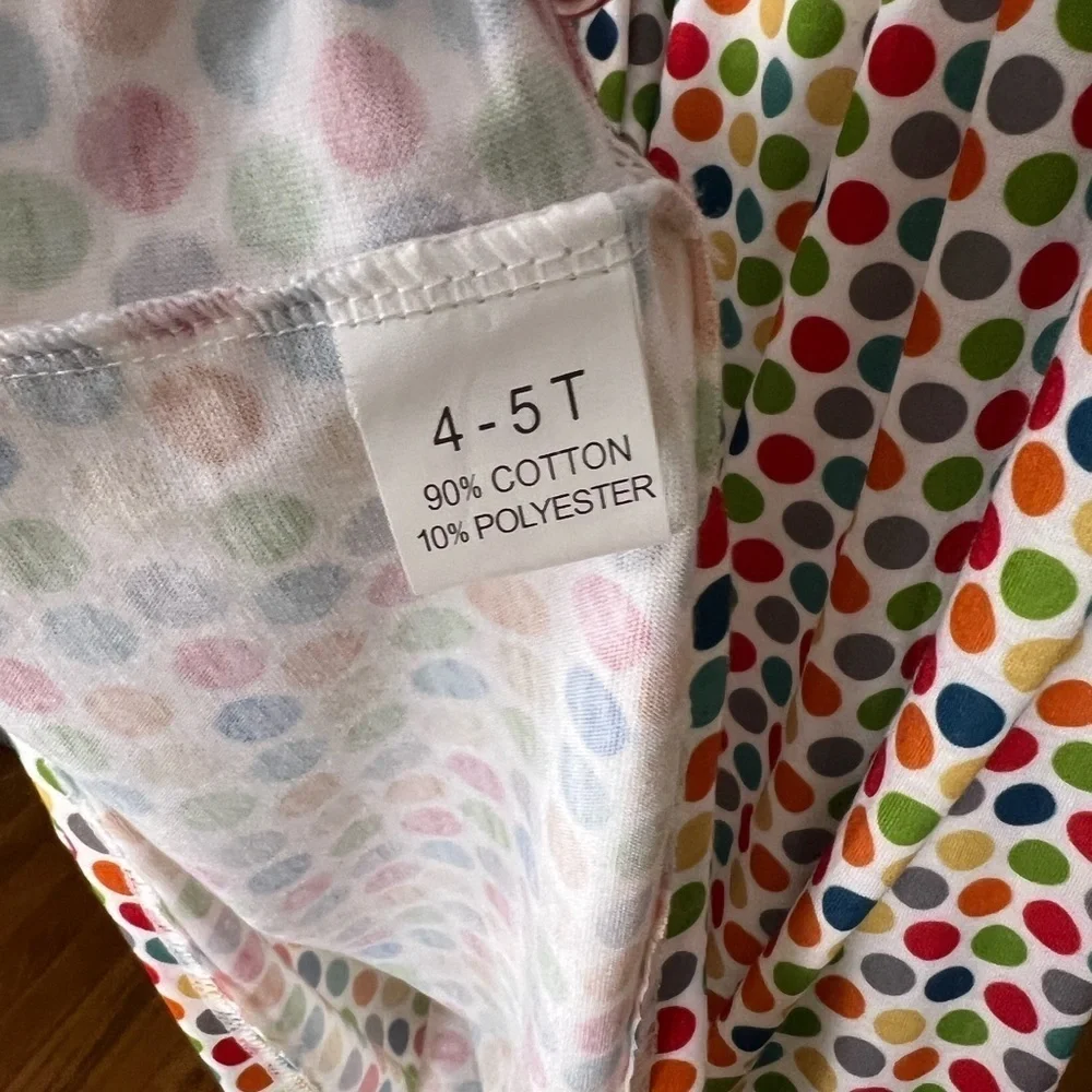 GIRLS DRESS SIZE 4-5T WITH MONOGRAMMED INITIAL “A”